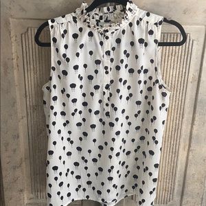 Maeve ruffle collar blouse